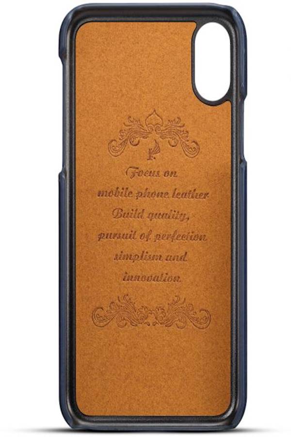 Suteni Protective Wallet Card Case Cover For Apple iPhone Xs Max Blue  - Image 3