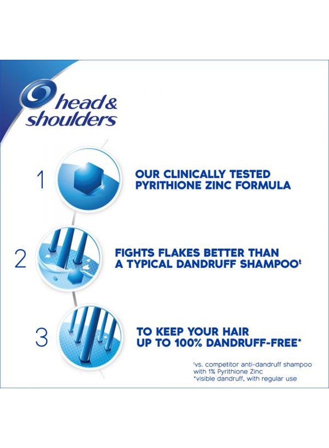 Head & Shoulders Pack Of 2 Classic Clean Anti-Dandruff Shampoo 400ml  - Image 3