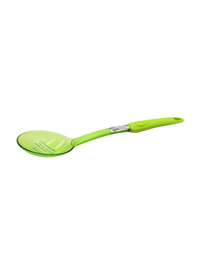 Stillo Crystal Spatula Green 12inch - Image 1
