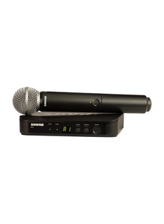 Handheld Wireless System Microphone BLX24UK/SM58 Black - v1555395574/N23404729A_1