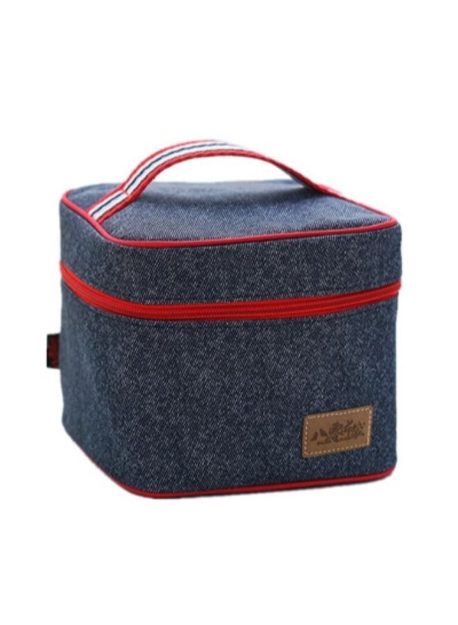 CYTHERIA Thermal Ice Cooler Lunch Bag Blue 19.5x16x22.5centimeter  - Image 5
