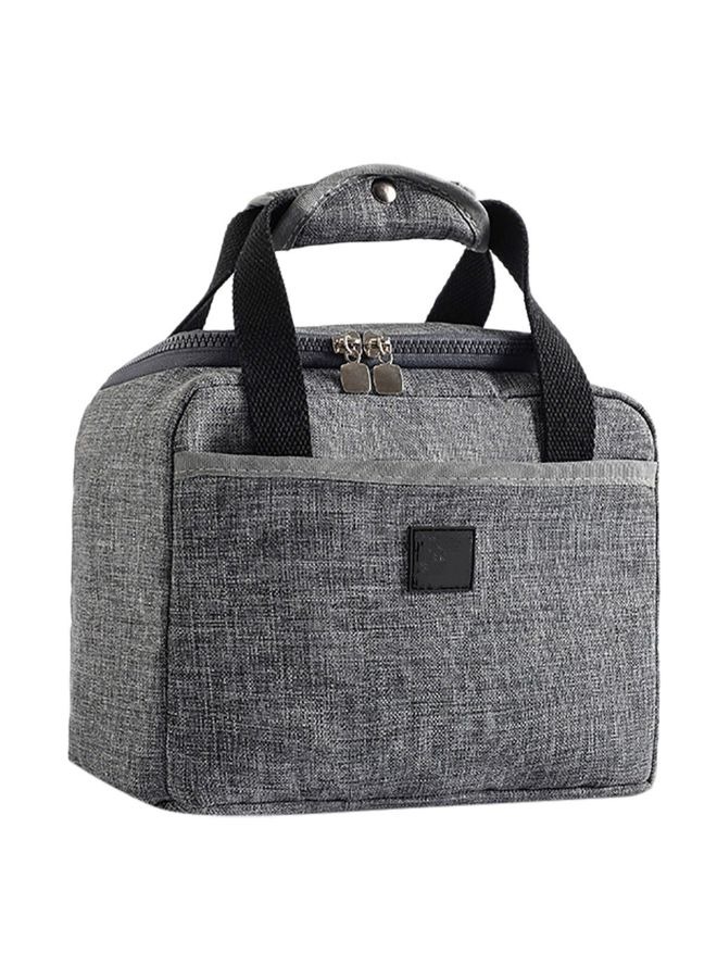 CYTHERIA Waterproof Insulated Lunch Bag Grey 17x14x24cm  - Image 1