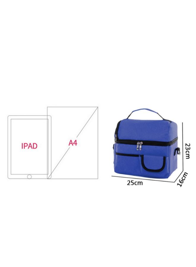 CYTHERIA - Thermal Insulated Lunch Bag Red 23x16x25centimeter - Image 1