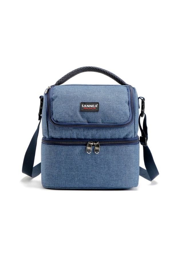 CYTHERIA Thermal Insulated Lunch Bag Grey 23x17x9centimeter  - Image 4
