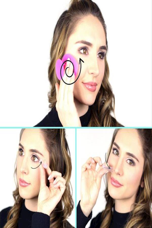 5-Pieces Silicone Face Cupping Set Pink - Image 2