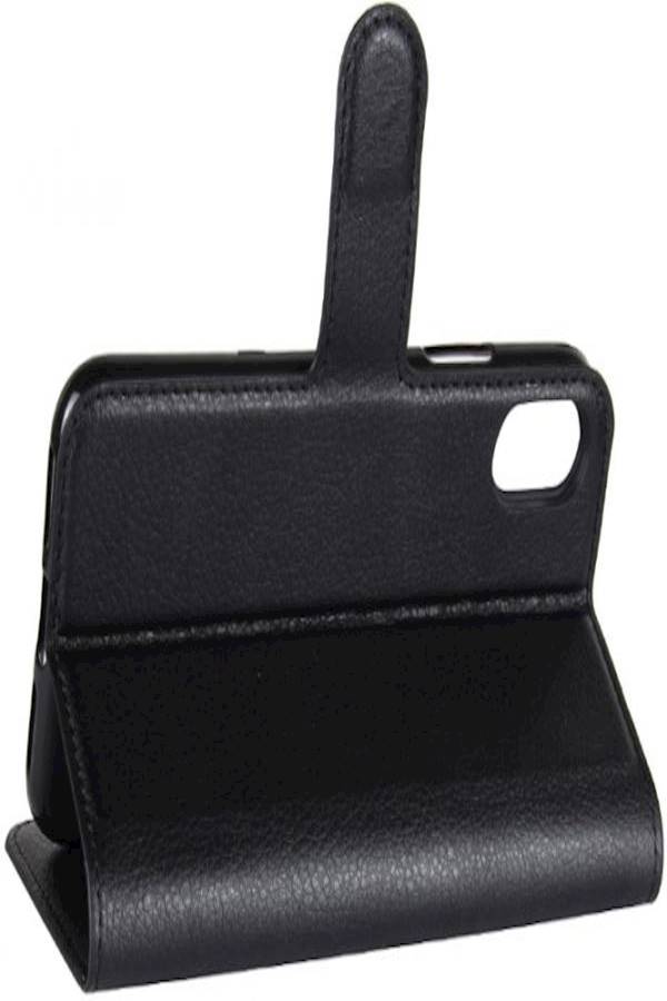 Protective Wallet Card Case Cover For Apple iPhone X/Xs Black  - Image 3