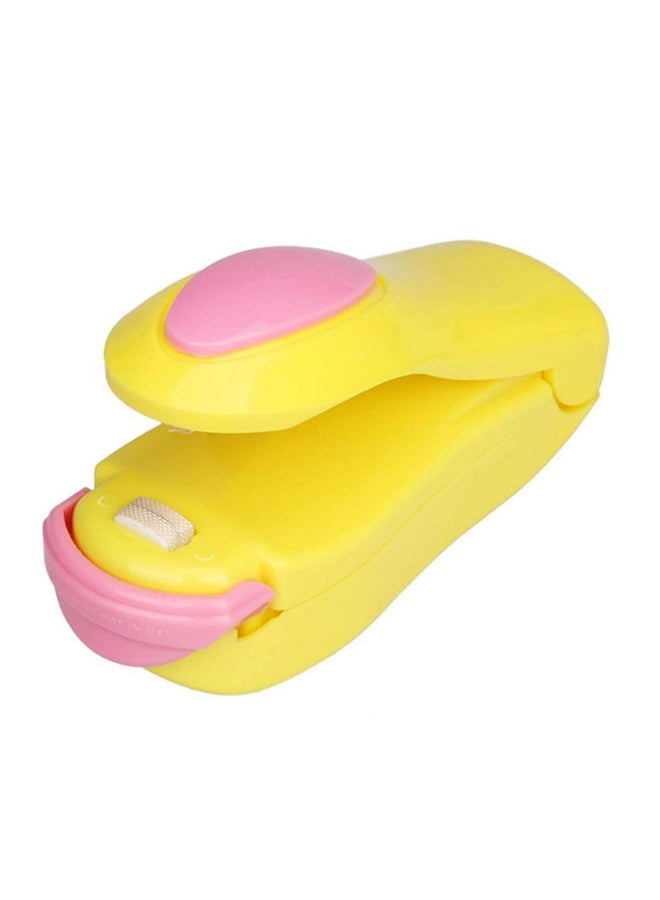 CYTHERIA Impulse Sealer Yellow/Pink 10 x 3.5 x 4cm  - Image 2