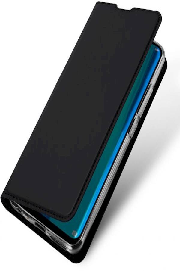 DUX DUCIS Huawei P Smart 2019 Leather Case Simple Flip Phone Shell With Card Holder Anti Fall Protective Sleeve Cover Black - Image 4