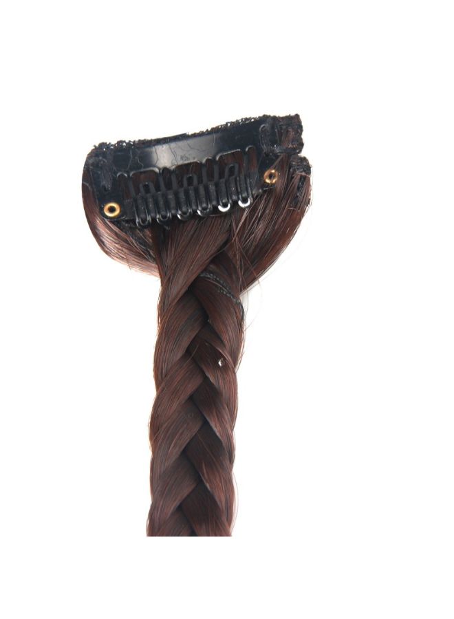 Voberry Braid Light Brown Hair Wig Black 1x1x1cm - Image 3
