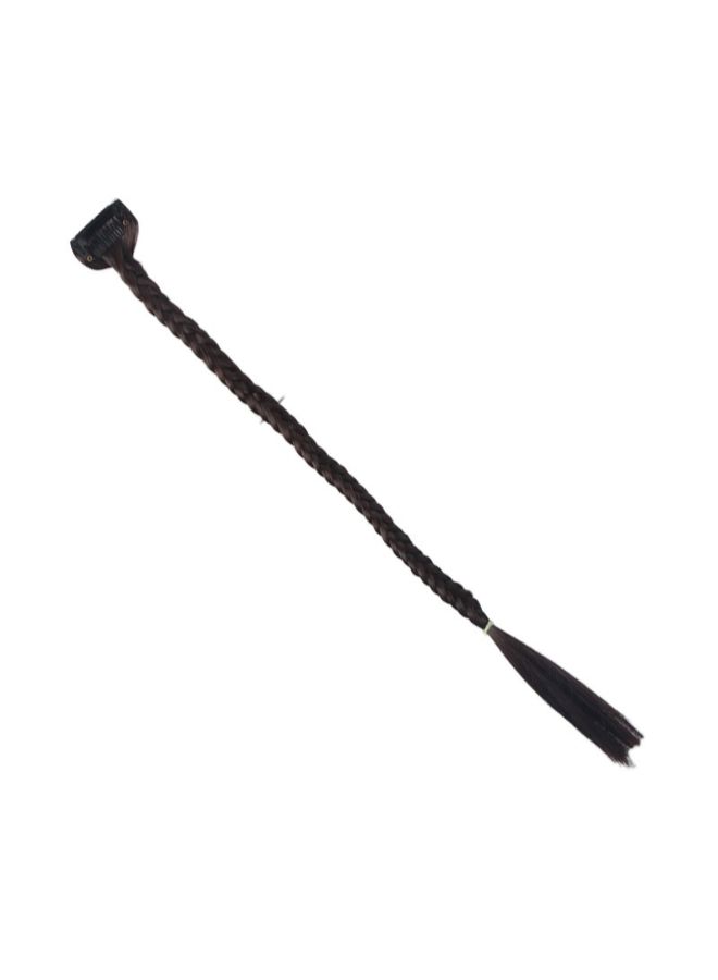 Voberry Braid Light Brown Hair Wig Black 1x1x1cm - Image 2