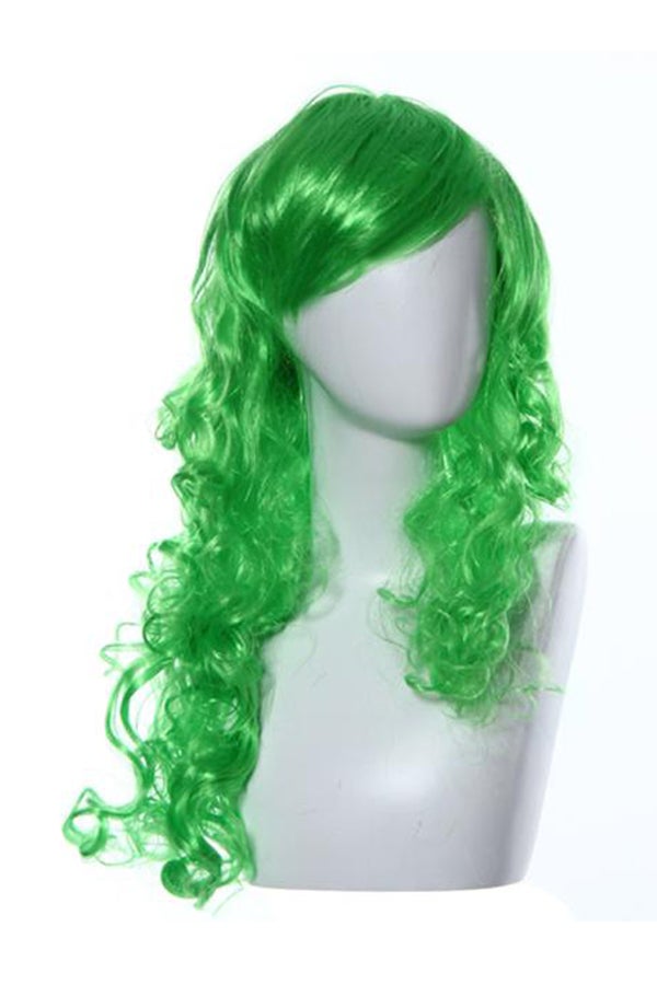 Voberry Masquerade Greatwave Hair Wig Green 1x1x1cm - Image 1
