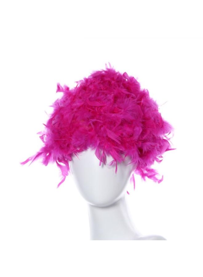 Voberry Masquerade Small Roll Bang Short Straight Hair Wig Pink 1x1x1cm - Image 2