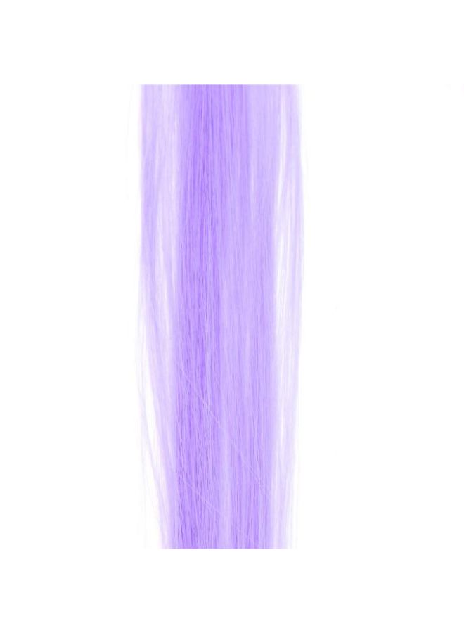 Voberry Fashion Gradient Hair Wig Purple/White 1x1x1cm - Image 2