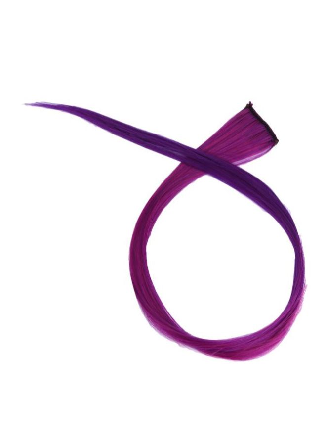 فوبيري شعر مستعار عصري، لون متدرج وردي غامق 1x1x1سم - Image 2