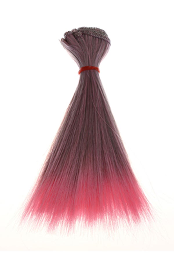 فوبيري شعر مستعار عصري وقصير وبقصة مستقيمة متعدد الألوان 1x1x1سم - Image 1