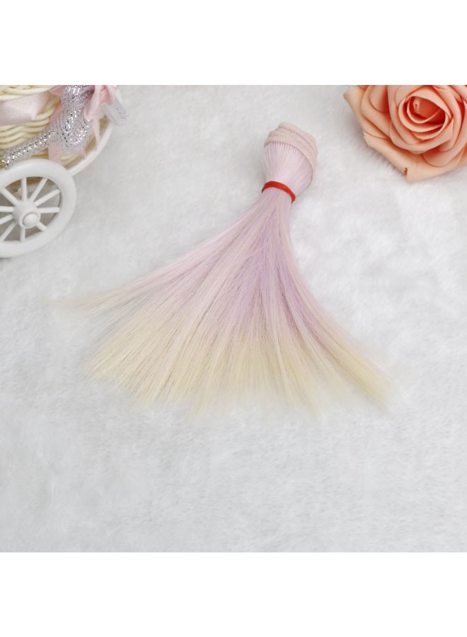 فوبيري شعر مستعار عصري وقصير وبقصة مستقيمة متعدد الألوان 1x1x1سم - Image 2