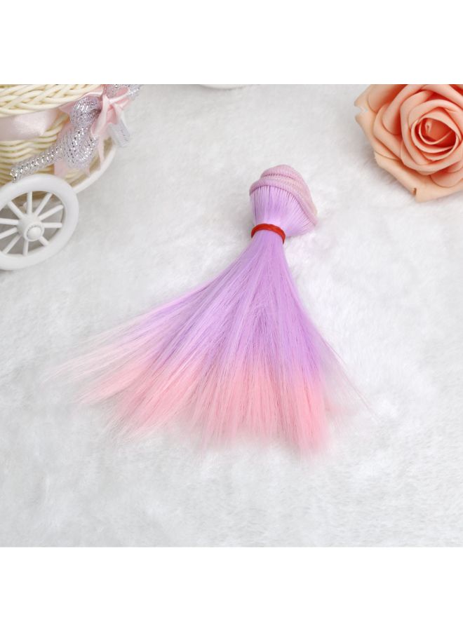 فوبيري شعر مستعار عصري وقصير وبقصة مستقيمة متعدد الألوان 1x1x1سم - Image 2