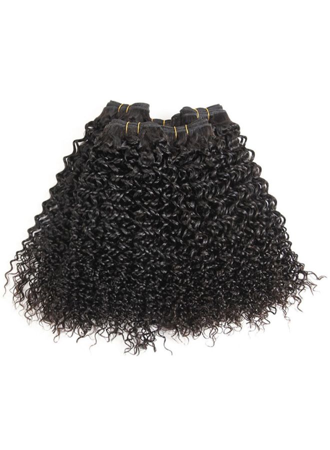 Voberry Full Bangs Short Wig Black 1x1x1cm - Image 3