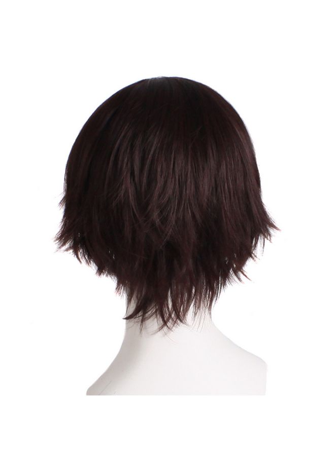 Voberry Start Life In Another World Cosplay Wig Brown/Black 1x1x1cm - Image 2