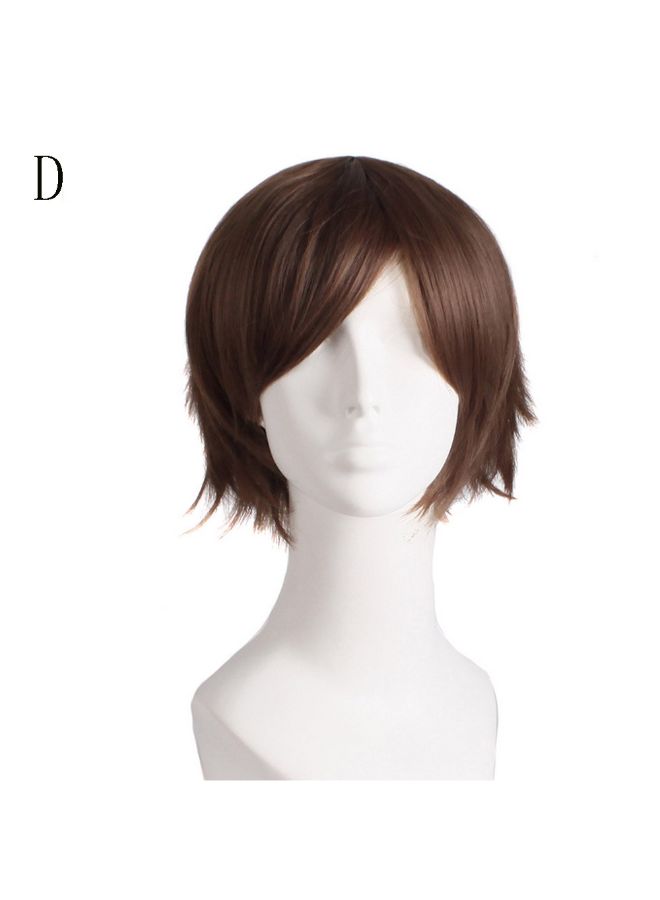 Voberry Start Life In Another World Cosplay Wig Brown 1x1x1cm - Image 2