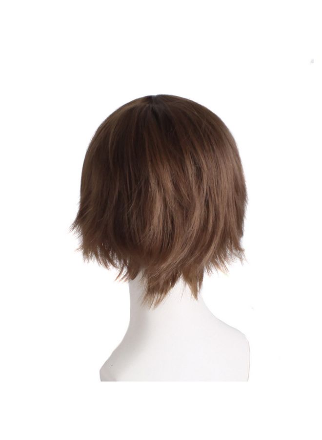Voberry Start Life In Another World Cosplay Wig Brown 1x1x1cm - Image 3