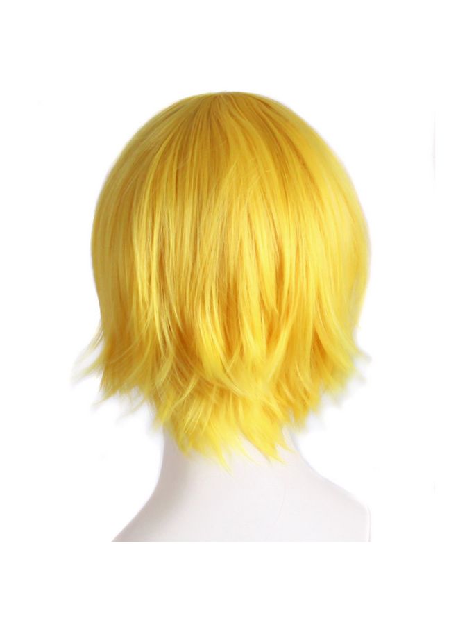 Voberry Cosplay Wig Start Life In Another World Yellow 1x1x1cm - Image 2