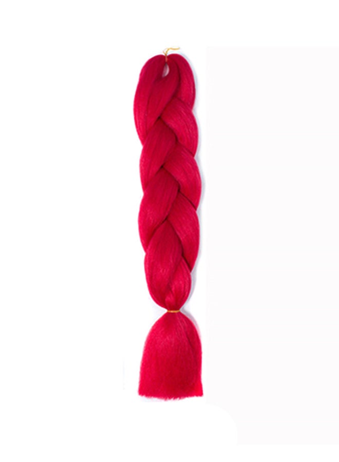 Monochrome Big Braid Wig Hot Pink 30x5x1cm