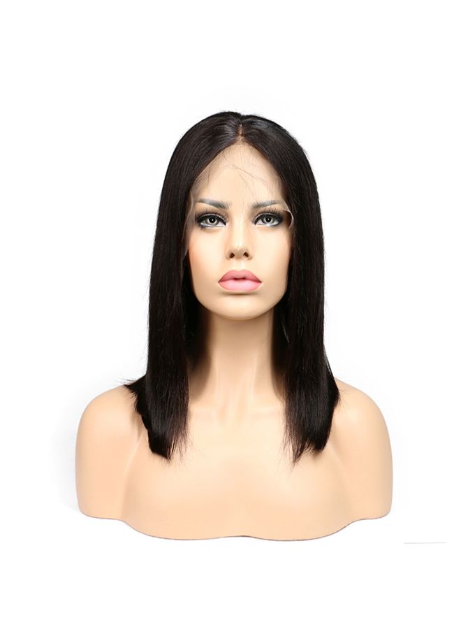 Voberry Brazilian Lace Short Hair Wig Black/Brown 1x1x1cm  - Image 3