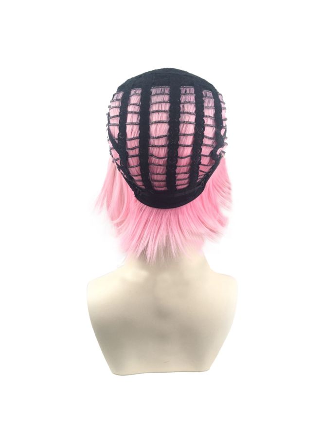 Voberry European And American Brazilian Lace Wig Pink/Black 34x36x1cm - Image 3
