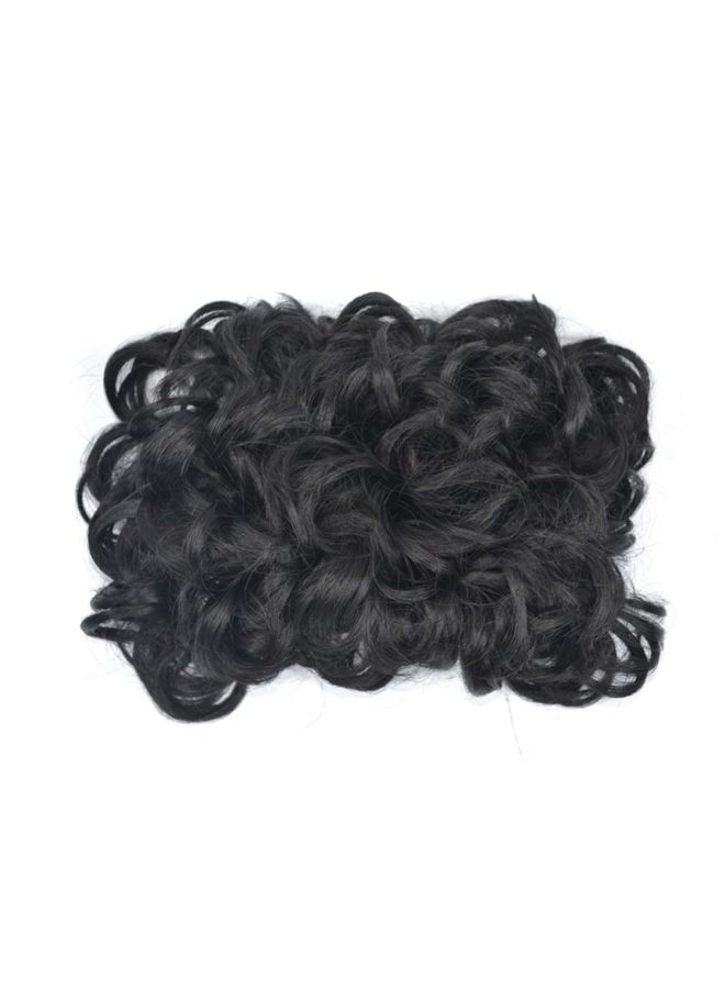 Voberry Curly Ponytail Holder Wig Black 20x15x3cm - Image 3