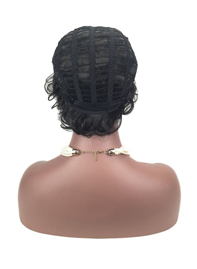 Voberry Synthetic Hair Spring Braids Curly Wig Black 10x10x10cm - Image 1