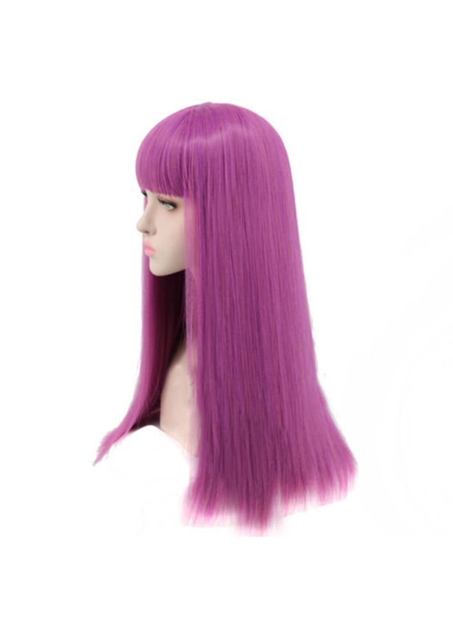 Voberry Cosplay Long Party Wig Pink 10x10x10cm - Image 3