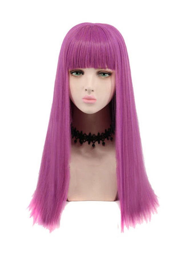 Voberry Cosplay Long Party Wig Pink 10x10x10cm - Image 1