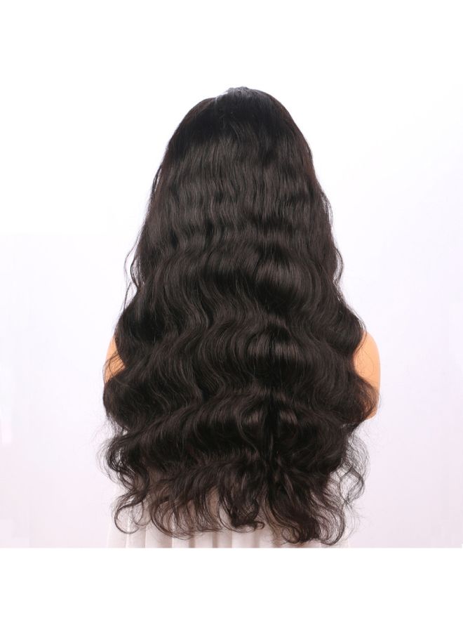 Voberry Curly Glueless Full Lace Wig Black 50x15x4cm - Image 5