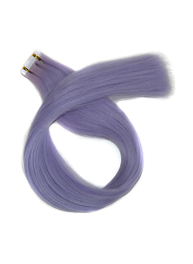 Voberry Temperature Change Colorful Straight Hair Wig Blue 20x5x5cm