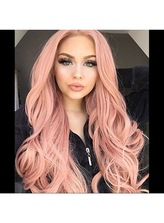 فوبيري شعر مستعار طويل ومموج ومجعد ومصنوع من الألياف الصناعية روز 22x15x3Ø³Ù†ØªÙŠÙ…ØªØ± - Image 3