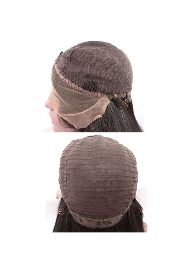 Voberry Synthetic  Long Wave Curly Wig Purple 22x15x3cm - Image 3