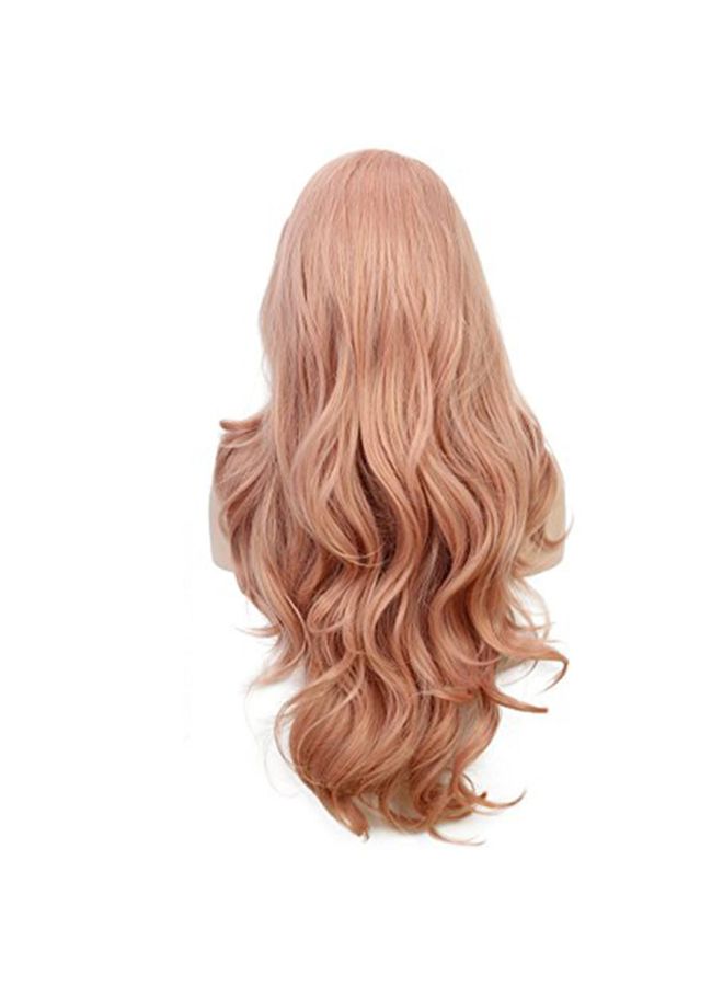 فوبيري شعر مستعار طويل ومموج ومجعد ومصنوع من الألياف الصناعية روز 22x15x3Ø³Ù†ØªÙŠÙ…ØªØ± - Image 2