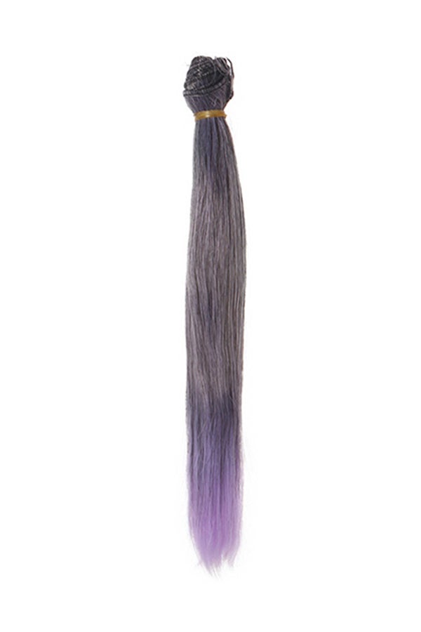 Voberry Fashion Straight Hair Wig Multicolour 12x4x3cm - Image 1