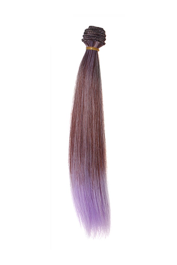 Voberry Fashion Straight Hair Wig Multicolour 12x4x3cm - Image 1
