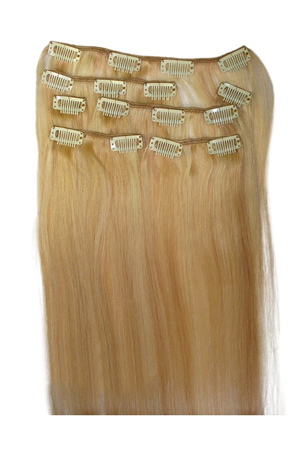 فوبيري شعر مستعار طبيعي ريمي بمشبك بلوند 10x10x2سم - Image 1