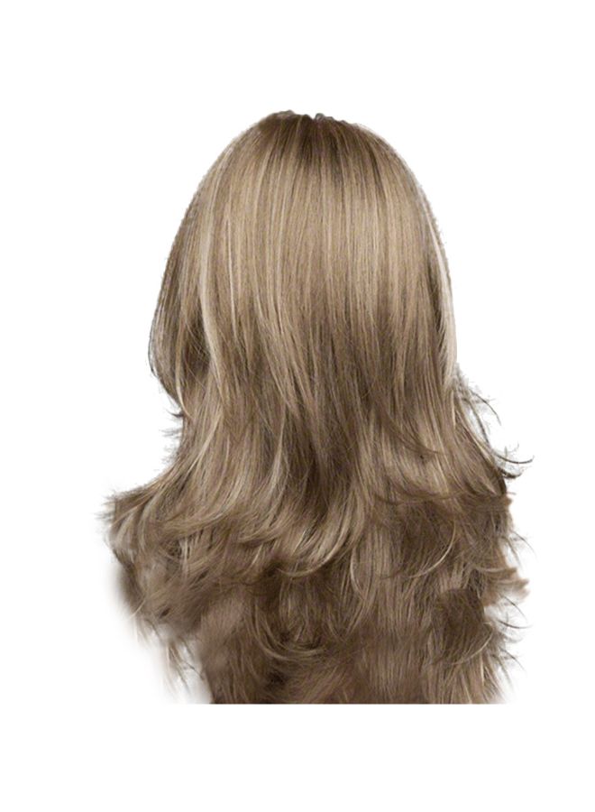Synthetic Heat Resistant Wave Lace Front Wig Blonde 10cm