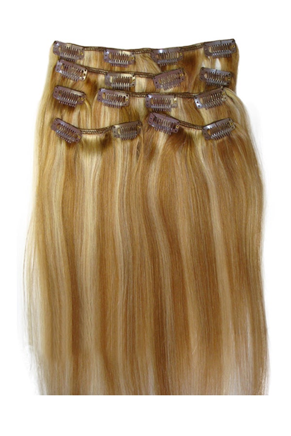 فوبيري شعر مستعار طبيعي ريمي بمشبك بلوند 10x10x2سم - Image 1