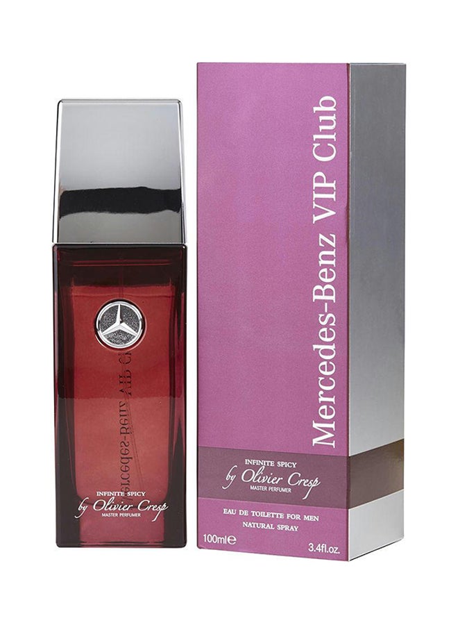 مرسيدس بنز ماء تواليت في آي بي كلوب إنفينيت سبايسي للرجال 100ملليلتر
