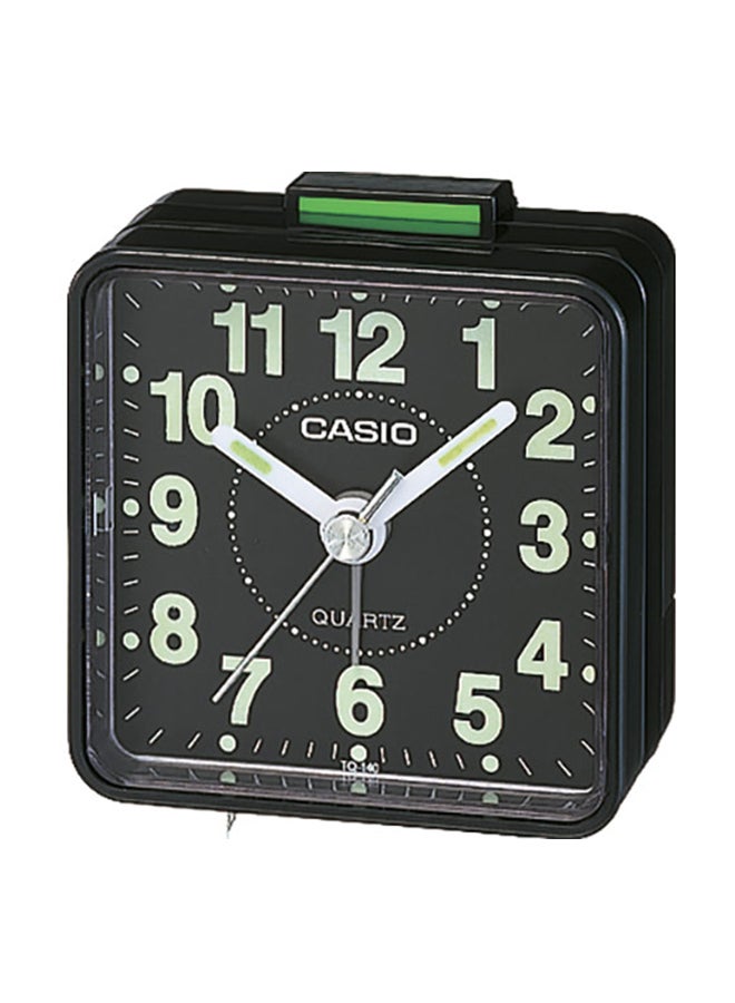 كاسيو ساعة منبه للاستخدام أثناء التنقل أسود/ أبيض 57×57×33