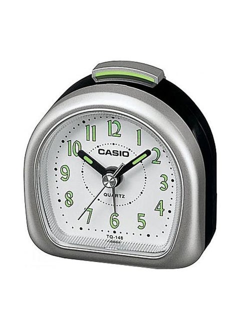 Table Analog Alarm Clock Black/Grey 6.1cm