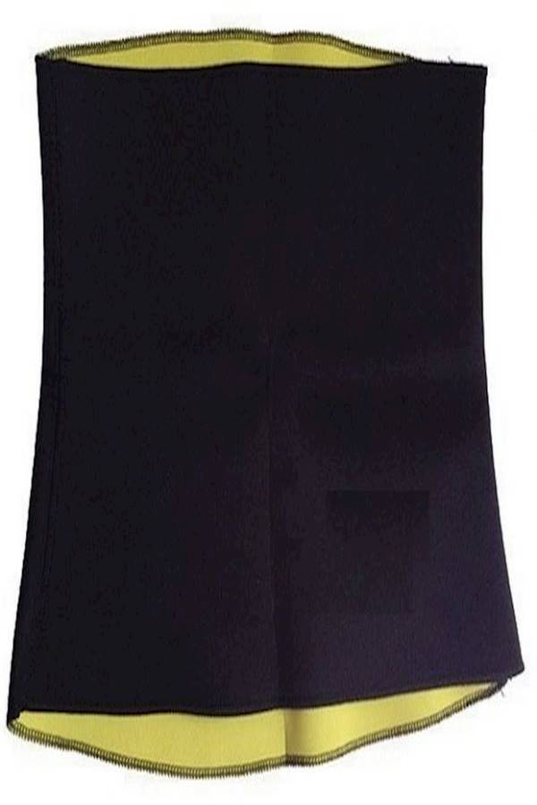Generic Saunafit Thermal Workout Belt Black/Yellow  - Image 2