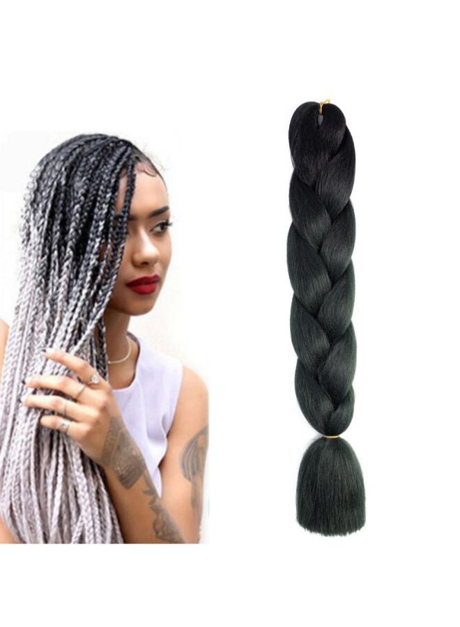 Chemical Fiber Big Scorpion Twisted Wig Black - Image 2