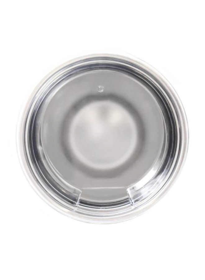 Voberry Vacuum Insulated Tumbler with Straw And Lid Silver 20 x 10 x 75centimeter - Image 2