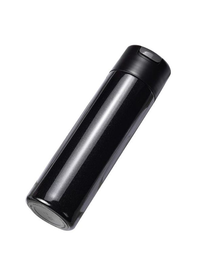 Voberry Stainless Steel Vacuum Flask Water Bottle Black 23 x 7 x 7cm - Image 1